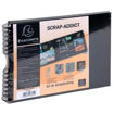 Picture of SCRAPBOOKING KIT BLACK 32X22CM 70PGS W/ STICKER & MARKERS